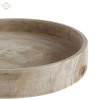 Khay Gỗ Tròn Đĩa Trái Cây, Đựng Nến, Trang Trí Phòng Khách Giá 321.200đ 6