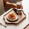 Khay gỗ uốn lượn đựng ấm chén, trà, bánh kẹo Tết - phong cách Nhật, 189.000₫ 5