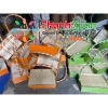 Khay gói quà Tết chữ nhật bắn dây nhựa màu cam - Giỏ quà sang trọng, chỉ 54.000₫ 4