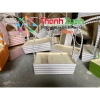 Khay gói quà Tết chữ nhật bắn dây nhựa màu cam - Giỏ quà sang trọng, chỉ 54.000₫ 7
