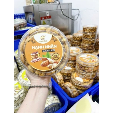 Khay hạt dinh dưỡng 500g - hỗn hợp hạt điều, hạt dẻ, hạnh nhân, macca giá ưu đãi 145k