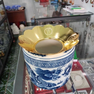 Khay Hứng Nhang Lư Hương Thờ Cúng Kim Loại - Trọng, Bảo Vệ Nhang, Giá 28,000₫ 6