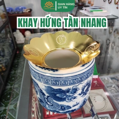 Khay Hứng Tàn Nhang Đặt Lư Hương - Nhiều Kích Thước, Không Rơi Tro, Bát Hương
