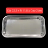 Khay inox chữ nhật và oval, khay hạt đậu, hũ bông tròn - Dụng cụ spa thẩm mỹ, giá chỉ 28.050₫ 6