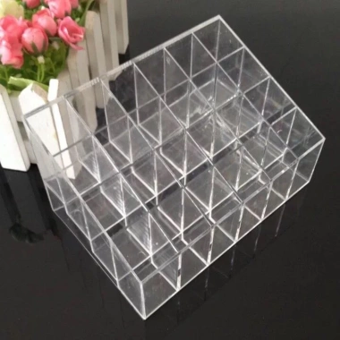 Khay Kệ Để Son 24 Ô Mika – Tiện Dụng Đựng Son, Cọ Trang Điểm, Mỹ Phẩm – Giá 29k