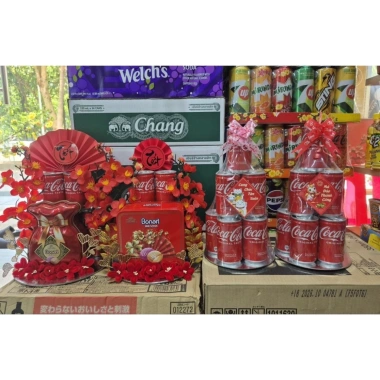 Khay kẹo Hỏa tốc hình túi tiền đỏ & coca mini - Trang trí Tết, giảm giá tới 250.000đ 6