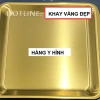 Khay kim loại mạ vàng đa năng đựng trang sức, nến thơm, decor phòng ngủ và decor món ăn - Giá chỉ 29.750 VND 3
