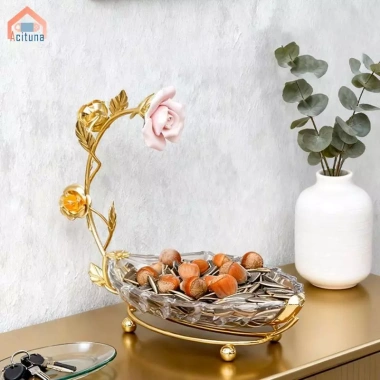 Khay Lá Đế Bánh Chắc Chắn, Trong Suốt - Trang Trí Đĩa Trái Cây Nhà Hàng