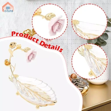 Khay Lá Đế Bánh Chắc Chắn, Trong Suốt - Trang Trí Đĩa Trái Cây Nhà Hàng