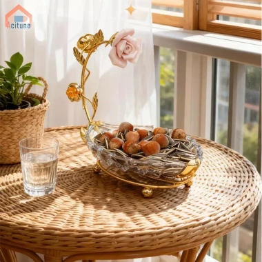Khay Lá Đế Bánh Chắc Chắn, Trong Suốt - Trang Trí Đĩa Trái Cây Nhà Hàng