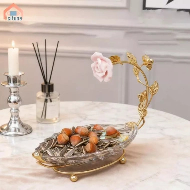 Khay Lá Đế Bánh Chắc Chắn, Trong Suốt - Trang Trí Đĩa Trái Cây Nhà Hàng
