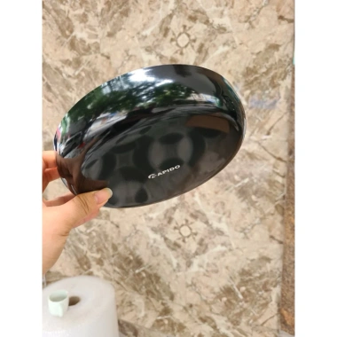Khay lót chiên nướng Rapido men ceramic chống dính 20‑24cm, dùng cho nồi chiên không dầu, giảm giá 116k 2