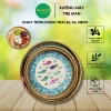 Khay mây khảm trai tròn - hỏa tốc, đựng đồ ăn, decor chụp ảnh - thủ công