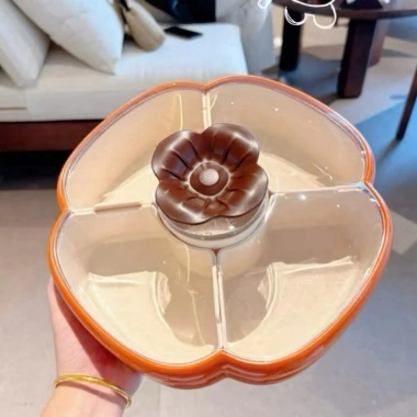 Khay Mứt Bánh Kẹo Hình Quả Hồng Sang Xịn - Giá chỉ 155.000đ, giảm tới 31.000đ