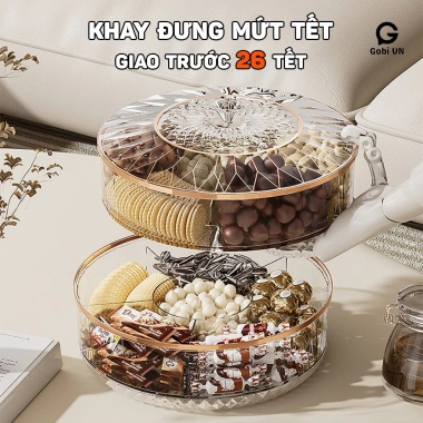 Khay Mứt Bánh Kẹo Hình Quả Hồng Sang Xịn - Giá chỉ 155.000đ, giảm tới 31.000đ 9 Khay Mứt Bánh Kẹo Hình Quả Hồng Sang Xịn - Giá chỉ 155.000đ, giảm tới 31.000đ 9
