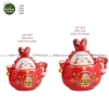 Khay Mứt Đa Năng Gốm Sứ Cao Cấp - Hũ Mèo Thần Tài, Đựng Trà, Kẹo Bánh-150.000₫ 7