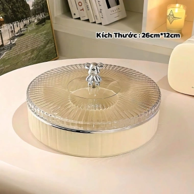 Khay Mứt Gấu Cao Cấp Đựng Bánh Kẹo Tết Nhựa An Toàn - Giá ưu đãi 102.900đ 6