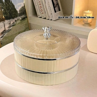 Khay Mứt Gấu Cao Cấp Đựng Bánh Kẹo Tết Nhựa An Toàn - Giá ưu đãi 102.900đ 7
