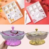 Khay mứt Tết chân xoay tròn, khay mứt Phíp cao cấp - Giá chỉ 85.000₫ (Giảm từ 108.800₫)