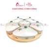 Khay mứt Tết đài sen gốm sứ Bát Tràng Gốm Thiên Long MDS01, giá 552.000 VNĐ