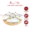 Khay mứt Tết đài sen gốm sứ Bát Tràng Gốm Thiên Long MDS01, giá 552.000 VNĐ 2