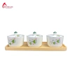 Khay mứt Tết đài sen gốm sứ Bát Tràng Gốm Thiên Long MDS01, giá 552.000 VNĐ 8