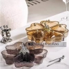 Khay mứt Tết hạt dưa bánh kẹo hình trái tim xoay 360 - Gấu bạc, Vàng trà kim cương, giảm 20% HOME25 2