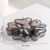 Khay mứt Tết hạt dưa bánh kẹo hình trái tim xoay 360 - Gấu bạc, Vàng trà kim cương, giảm 20% HOME25 10