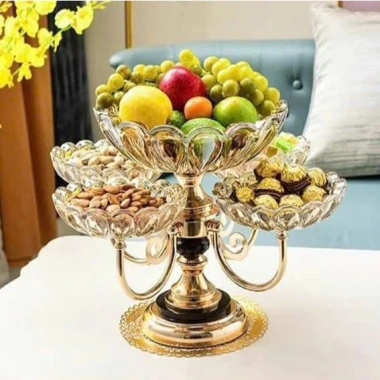 Khay mứt Tết hoa sen 5 cánh xoay 360 độ - Đẹp sang, tiện lợi, giá 148.000 VND