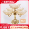 Khay Mứt Tết Pha lê Trong Suốt 360 Đảo Bàn Xoay Sang Trọng - Đựng Bánh Kẹo Hoa Quả, Giá 134.100₫ 4