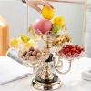 Khay Mứt Tết Pha lê Trong Suốt 360 Đảo Bàn Xoay Sang Trọng - Đựng Bánh Kẹo Hoa Quả, Giá 134.100₫ 5