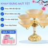 Khay Mứt Tết Pha lê Trong Suốt 360 Đảo Bàn Xoay Sang Trọng - Đựng Bánh Kẹo Hoa Quả, Giá 134.100₫ 8