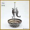 Khay Nhang Cắm Hương Vòng Bằng Hợp Kim Đồ Thờ Cúng - Thiết Kế Rồng Cá Tinh Tế, Chống Tàn Hương Rơi, Giá 145.000 VND 2