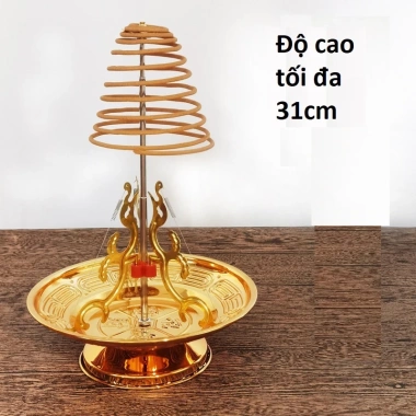 Khay nhang hương vòng điều chỉnh độ cao - Đồ thờ cúng rẻ đẹp, tiện dụng, giá 24.000₫