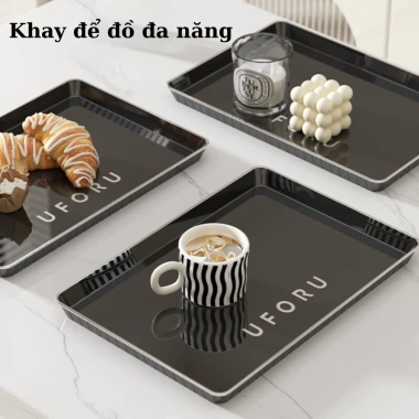 Khay nhựa đa năng đựng ấm trà, ly nước, chén úp cốc - Sang trọng, giá ưu đãi 115k 6 Khay nhựa đa năng đựng ấm trà, ly nước, chén úp cốc - Sang trọng, giá ưu đãi 115k 6