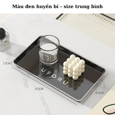 Khay nhựa đa năng đựng ấm trà, ly nước, chén úp cốc - Sang trọng, giá ưu đãi 115k 10 Khay nhựa đa năng đựng ấm trà, ly nước, chén úp cốc - Sang trọng, giá ưu đãi 115k 10