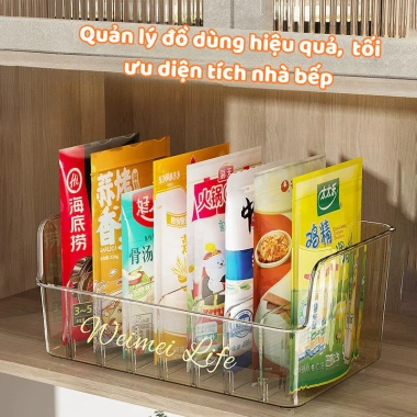 Khay Nhựa Đựng Gia Vị - Thiết Kế Chia Ngăn Thông Minh, Hộp Đồ Ăn Vặt Gọn Gàng 73.000 VND 3 Khay Nhựa Đựng Gia Vị - Thiết Kế Chia Ngăn Thông Minh, Hộp Đồ Ăn Vặt Gọn Gàng 73.000 VND 3