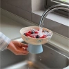 Khay nhựa đựng hoa quả nơ tim cute, dán sticker - Giá chỉ 49.000đ 4
