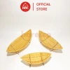 Khay nhựa giả mây hình thuyền đựng bánh kẹo hoa quả - Chân đế thép, giá 47.600₫ 5