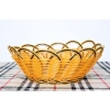 Khay nhựa giả mây tròn - Đựng hoa quả, rau sống, rổ sang trọng, chỉ 18.000₫