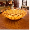 Khay nhựa giả mây tròn - Đựng hoa quả, rau sống, rổ sang trọng, chỉ 18.000₫ 3