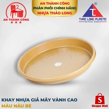 Khay nhựa giả mây vành cao Set Tết 2.026 - Xếp bánh kẹo, hoa quả, ngũ quả - Thảo Long - 61.750đ 10 Khay nhựa giả mây vành cao Set Tết 2.026 - Xếp bánh kẹo, hoa quả, ngũ quả - Thảo Long - 61.750đ 10