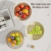 Khay nhựa trong suốt đựng trái cây thoát nước - Đĩa bánh kẹo Tết 2.024, chỉ 100k 4