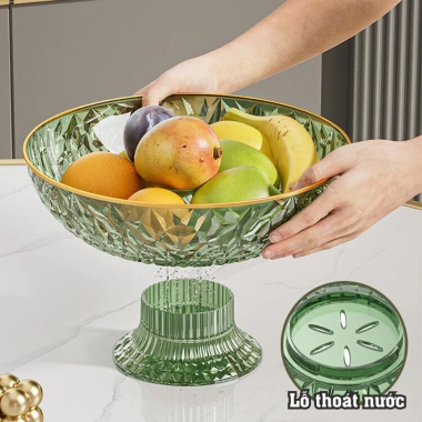 Khay nhựa trong suốt đựng trái cây thoát nước - Đĩa bánh kẹo Tết 2.024, chỉ 100k 5 Khay nhựa trong suốt đựng trái cây thoát nước - Đĩa bánh kẹo Tết 2.024, chỉ 100k 5
