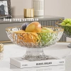 Khay nhựa trong suốt đựng trái cây thoát nước - Đĩa bánh kẹo Tết 2.024, chỉ 100k 6