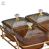 Khay phục vụ chia món khai vị - Đựng gia vị & chip, thiết kế tiện lợi, giảm 18% 9