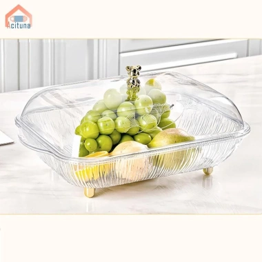 Khay phục vụ Multipurose di động nắp, Hộp thực phẩm cho bữa sáng, trái cây, sự kiện 7