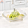 Khay phục vụ Multipurose di động nắp, Hộp thực phẩm cho bữa sáng, trái cây, sự kiện 8