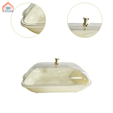 Khay phục vụ Multipurose di động nắp, Hộp thực phẩm cho bữa sáng, trái cây, sự kiện 9