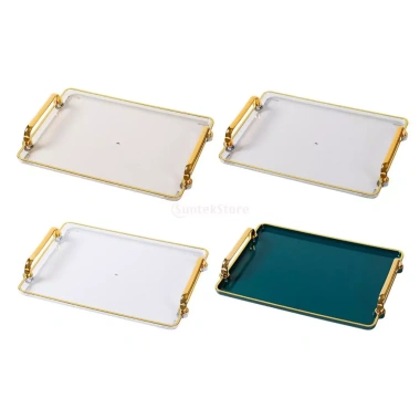 Khay phục vụ trang trí có tay cầm - Lưu trữ tiệc tiện lợi, giá 126.500₫